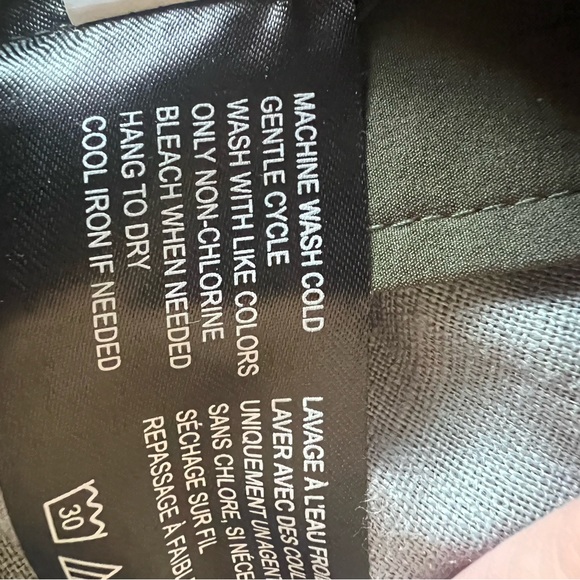 Sam Edelman rain jacket. Olive green. - Picture 7 of 7